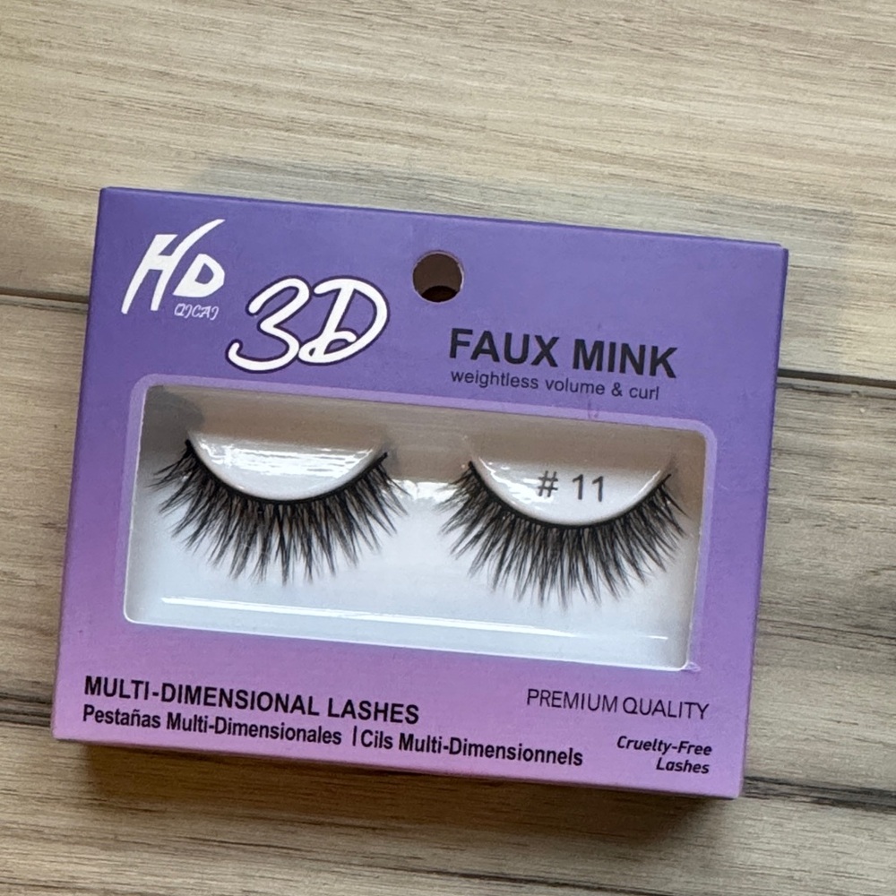 3D Faux Mink Lashes - Black